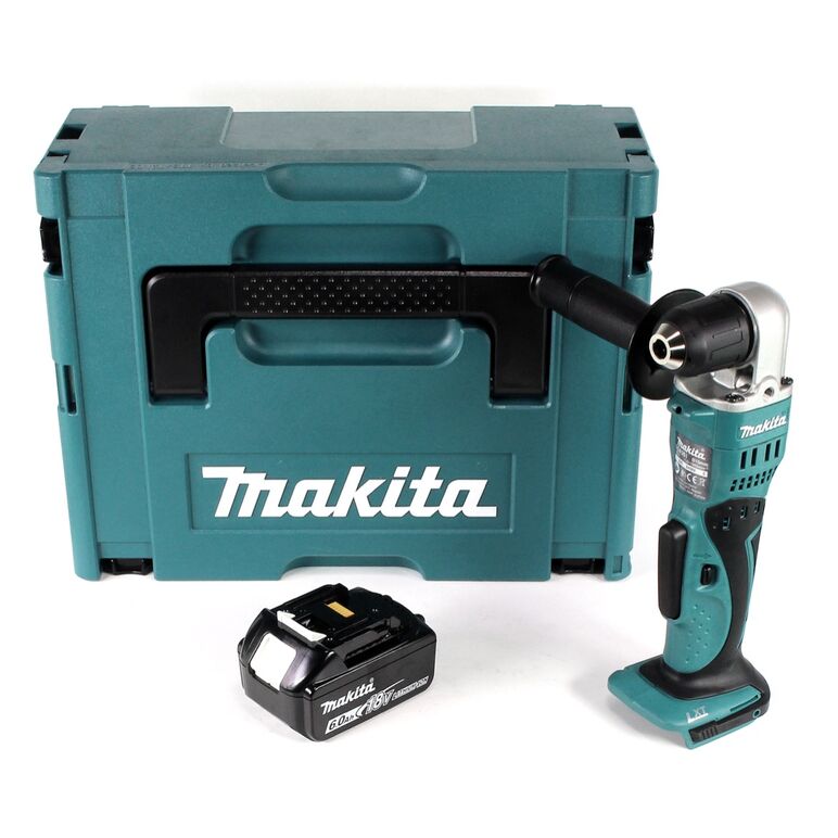 Makita DDA351G1J Akku-Winkelbohrmaschine 18V 13,5Nm + 1x Akku 6,0Ah + Koffer - ohne Ladegerät, image 