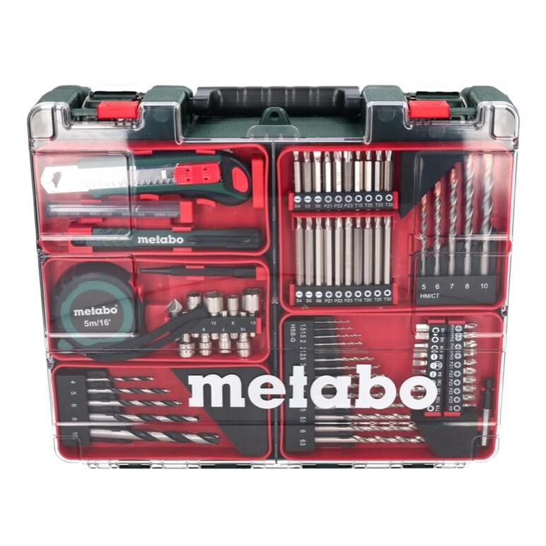 Metabo SBE 650 SET Schlagbohrmaschine 650W 1/2"-20UNF 10Nm + Tiefenanschlag + Koffer, image _ab__is.image_number.default