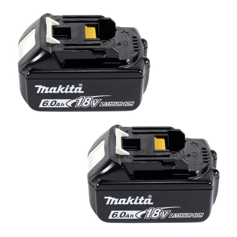 Makita Power Source Kit 18 V mit 2x BL 1860 B Akku 6,0 Ah ( 2x 197422-4 ) + DC 18 RE Multi Schnell Ladegerät ( 198720-9 ), image _ab__is.image_number.default