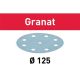Festool Schleifscheibe STF D125/8 P40 GR/10 Granat (497145), image 
