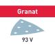 Festool Schleifblatt STF V93/6 P240 GR/100 Granat (497398), image 