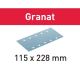 Festool Schleifstreifen STF 115X228 P40 GR/50 Granat (498944), image 