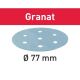 Festool Schleifscheibe STF D 77/6 P1200 GR/50 Granat (498931), image 